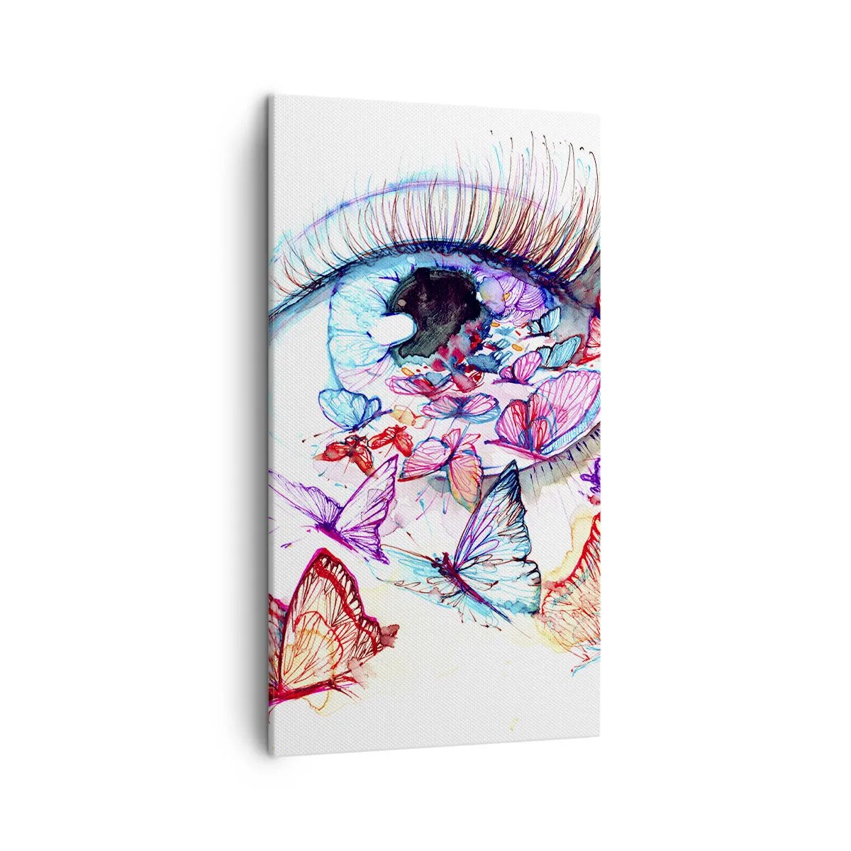 Bild auf Leinwand - Leinwandbild - Märchenhafter Augenzauber - 45x80 cm