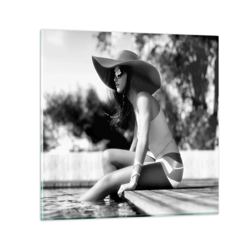 Glasbild - Bild auf glas - Sommertraum - 50x50 cm