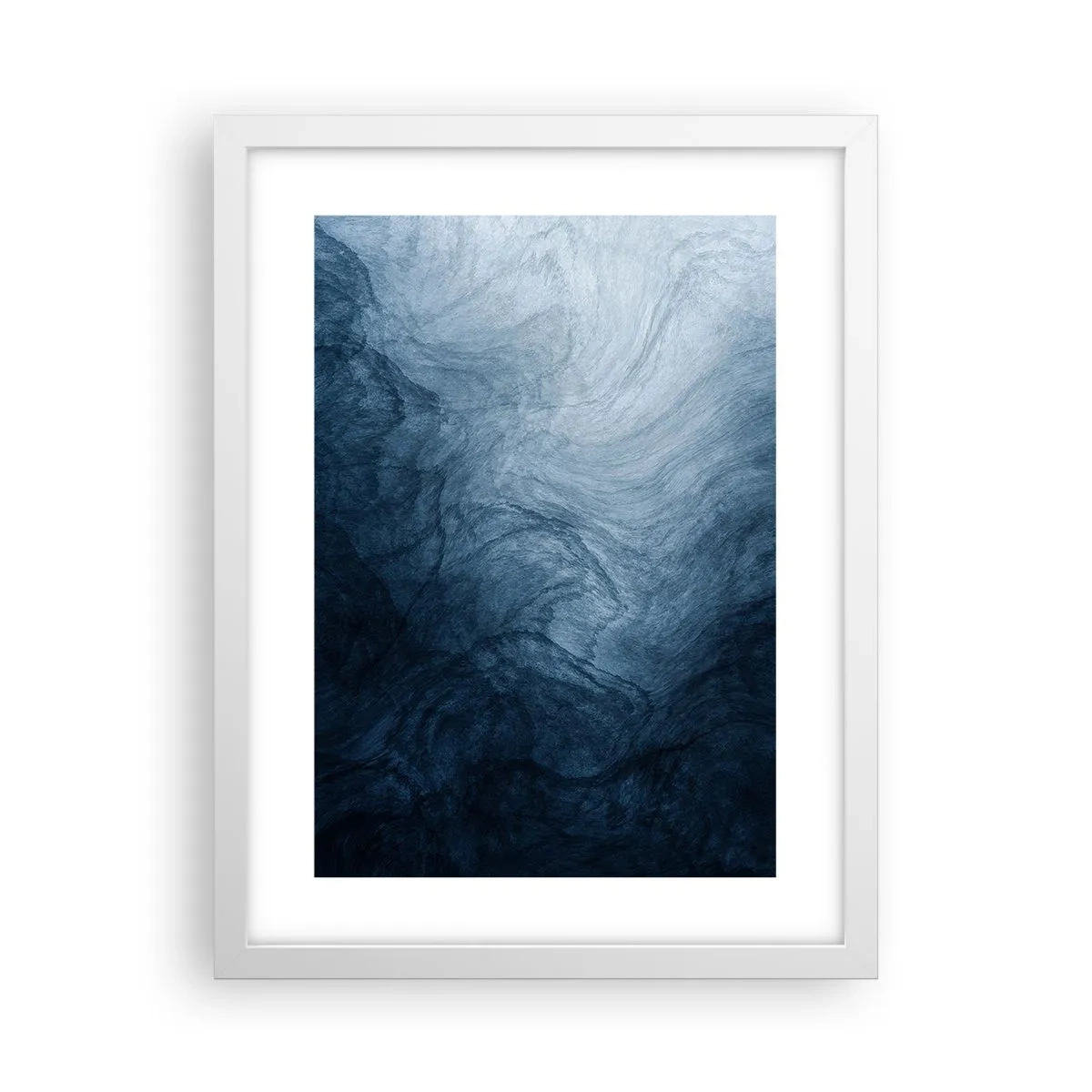 Poster in einem weißen Rahmen - Greifen Sie tief - 30x40 cm