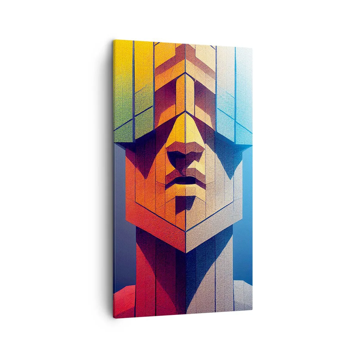 Bild auf Leinwand - Leinwandbild - Ein Mann mit Prinzipien - 45x80 cm