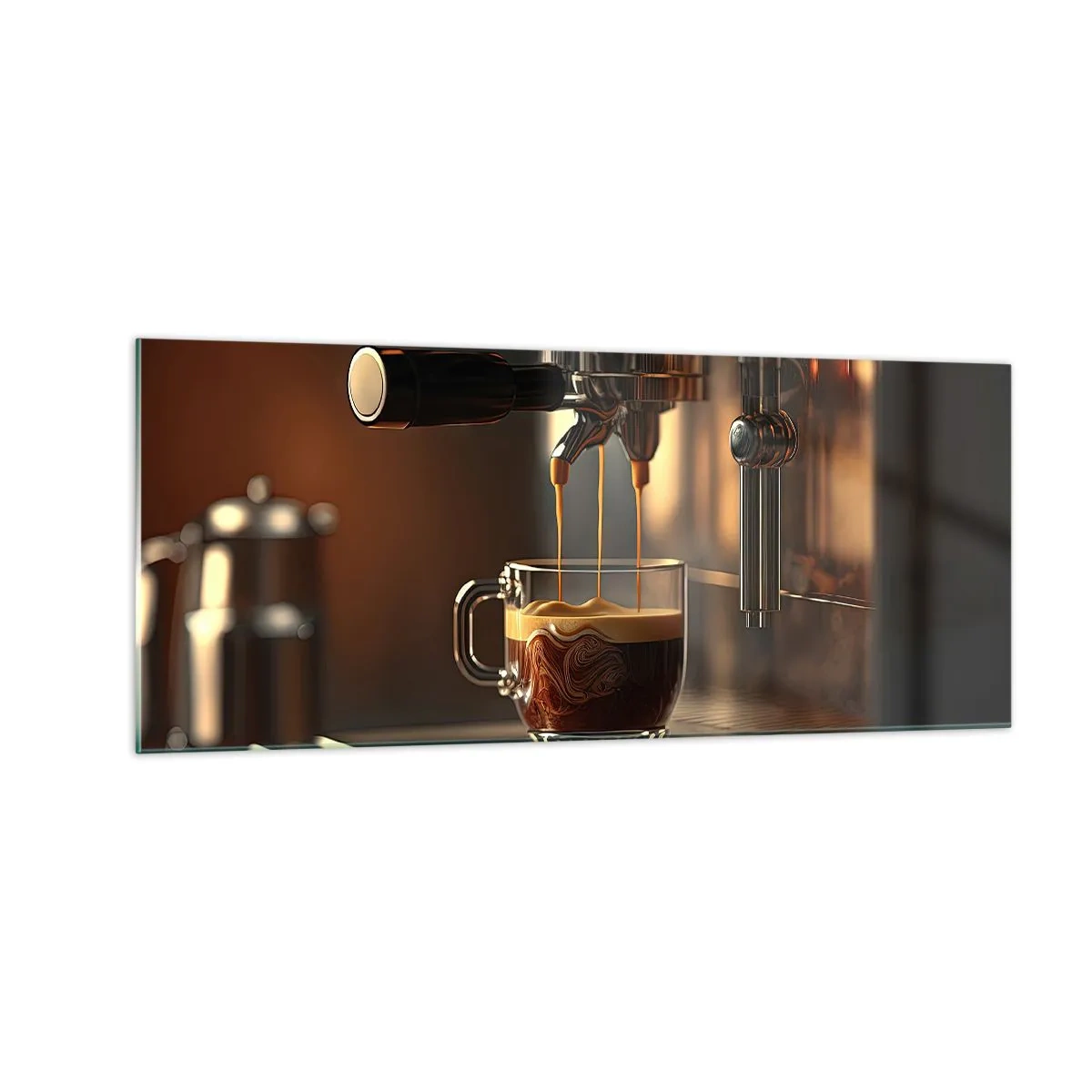 Glasbild - Bild auf glas - Sinnliche Mischung - 100x40 cm