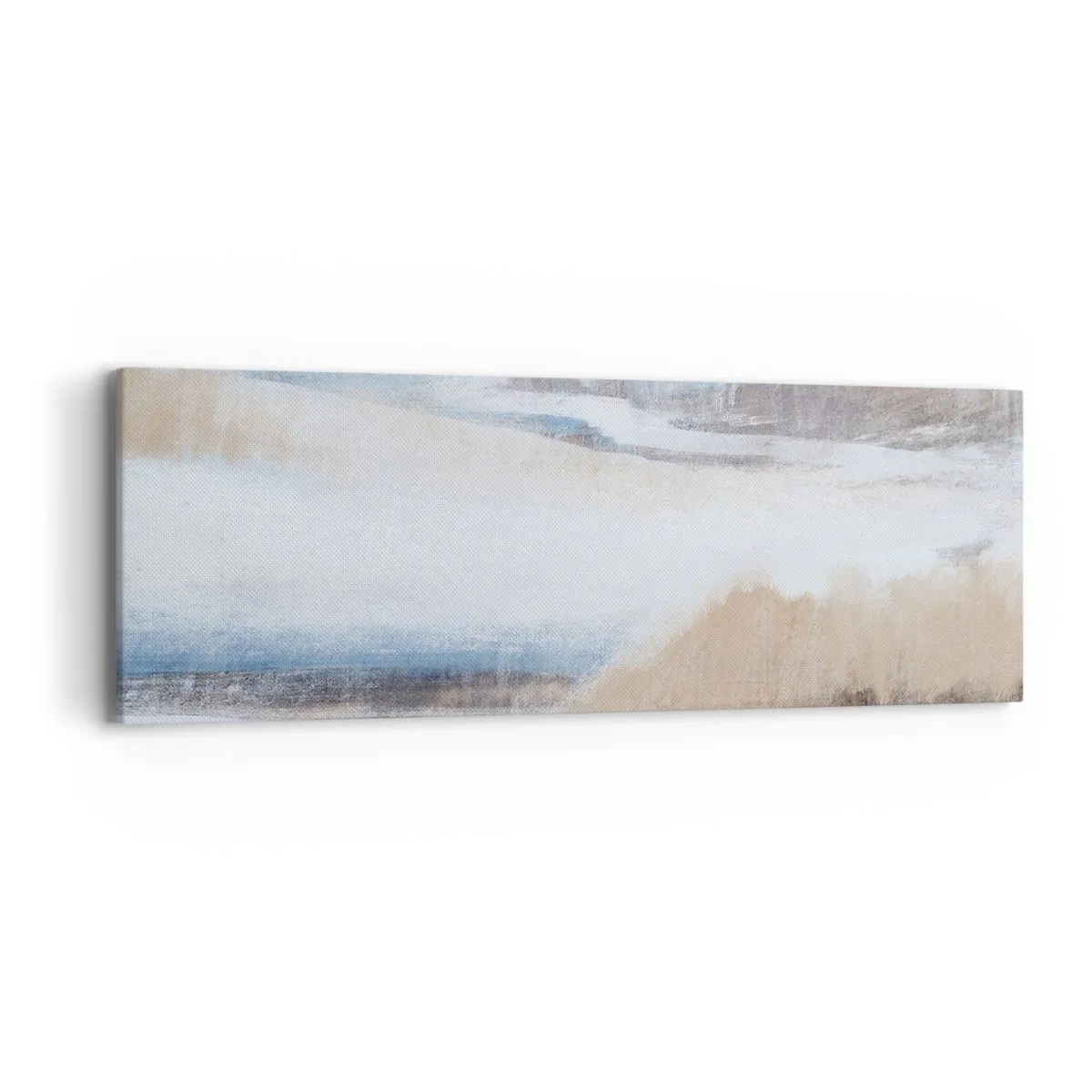 Bild auf Leinwand - Leinwandbild - Winterkomposition - 90x30 cm