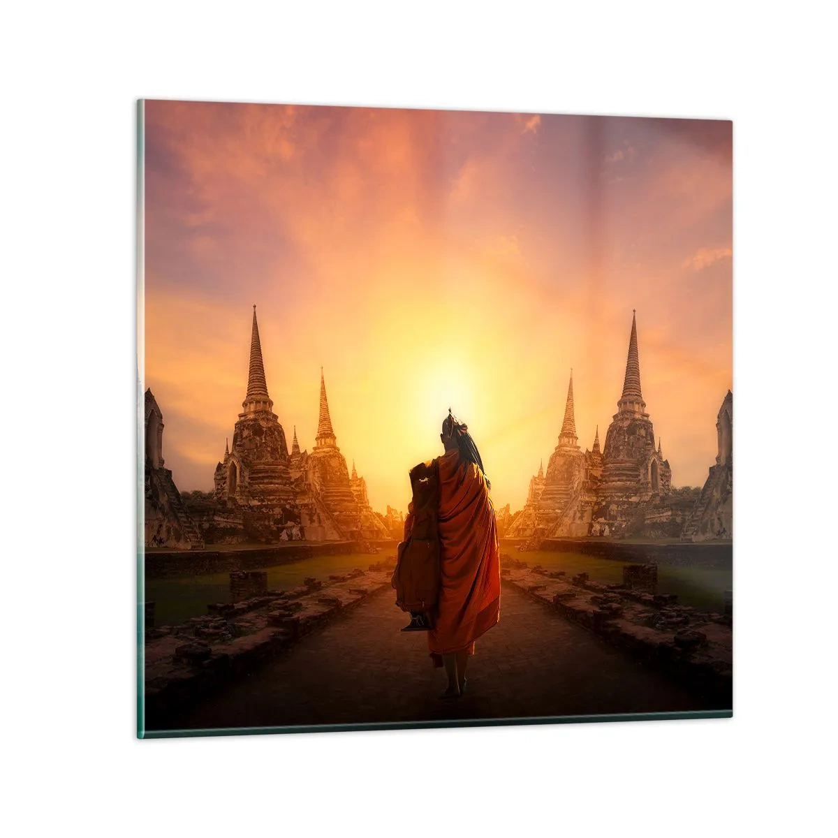 Glasbild - Bild auf glas - In Frieden für die Ewigkeit - 40x40 cm