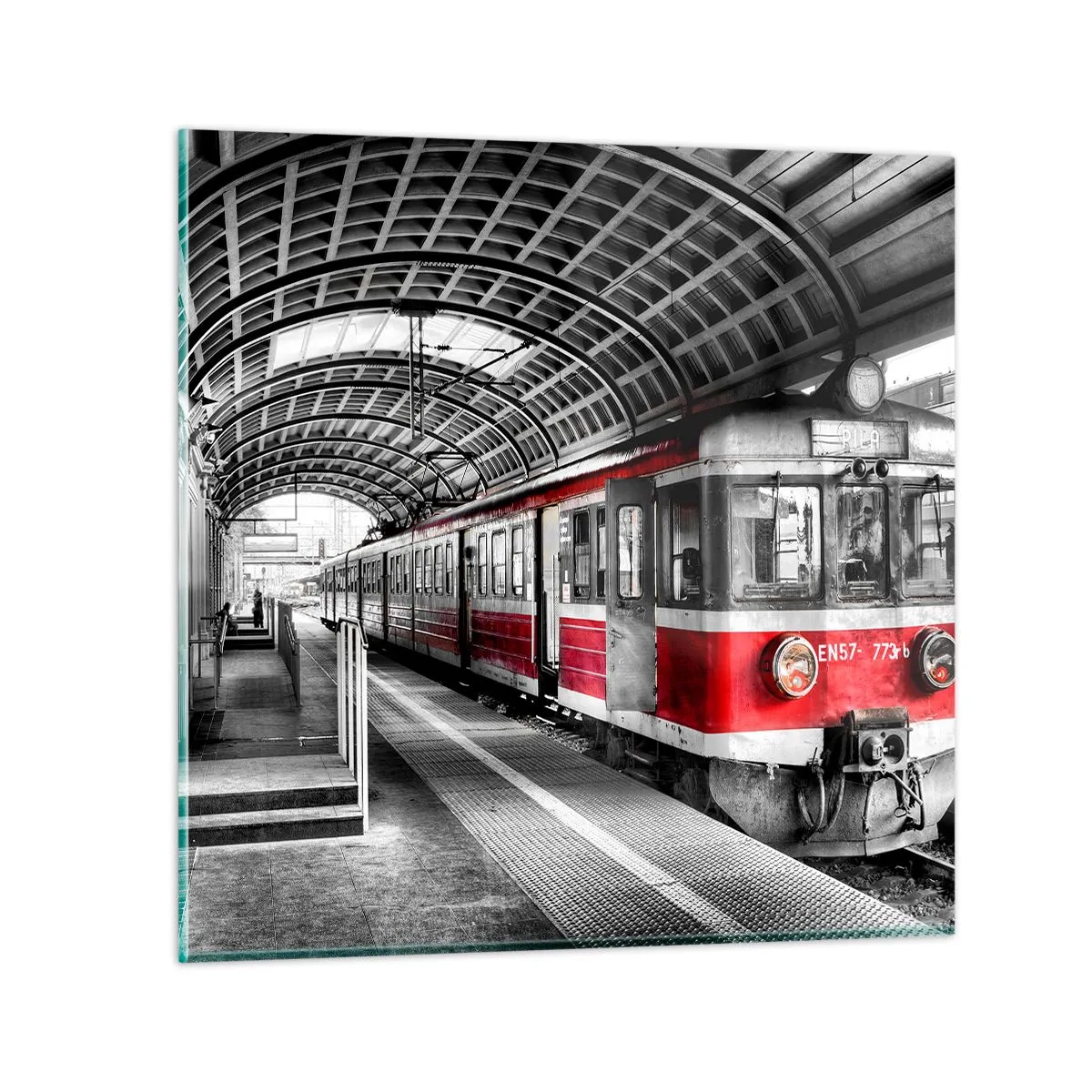 Glasbild - Bild auf glas - Vielleicht ist es eine Reise Ihres Lebens? - 60x60 cm