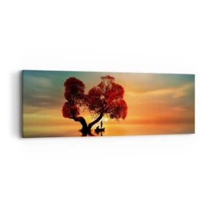 Bild auf Leinwand - Leinwandbild - Oddaysons und die Stille der Weltlosen - 90x30 cm