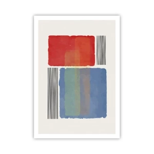 Poster - Der Geist und der Buchstabe der Geometrie - 70x100 cm