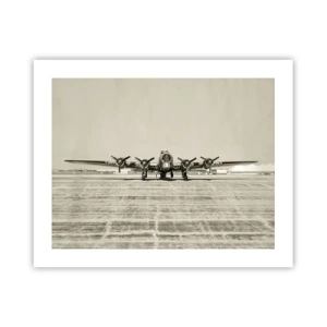 Poster - Wie immer bereit - 50x40 cm