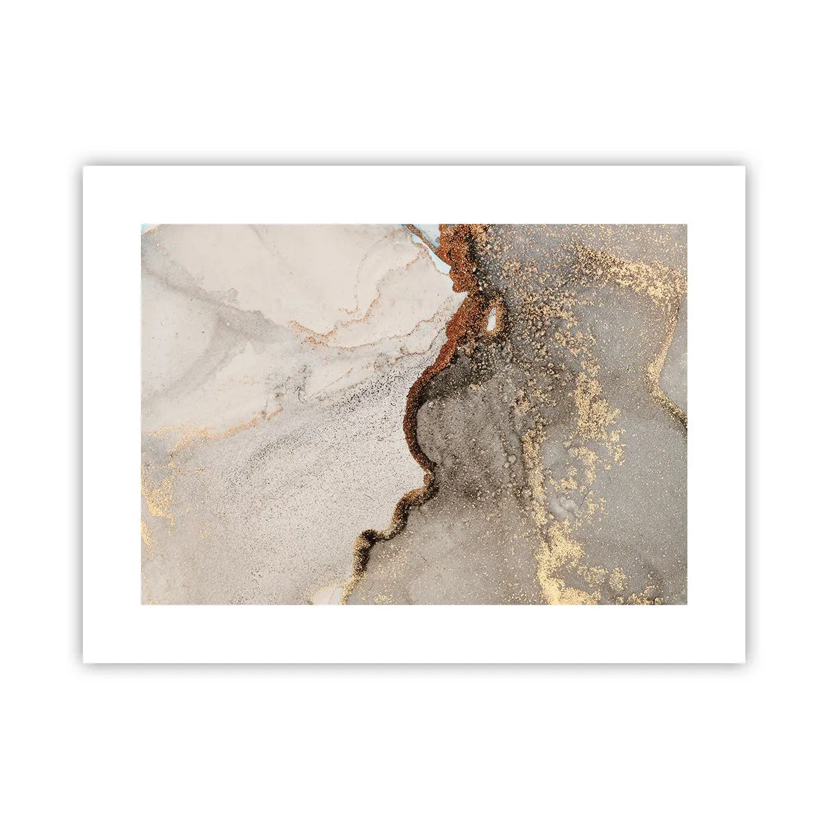 Poster - An der Grenze der Farben - 40x30 cm