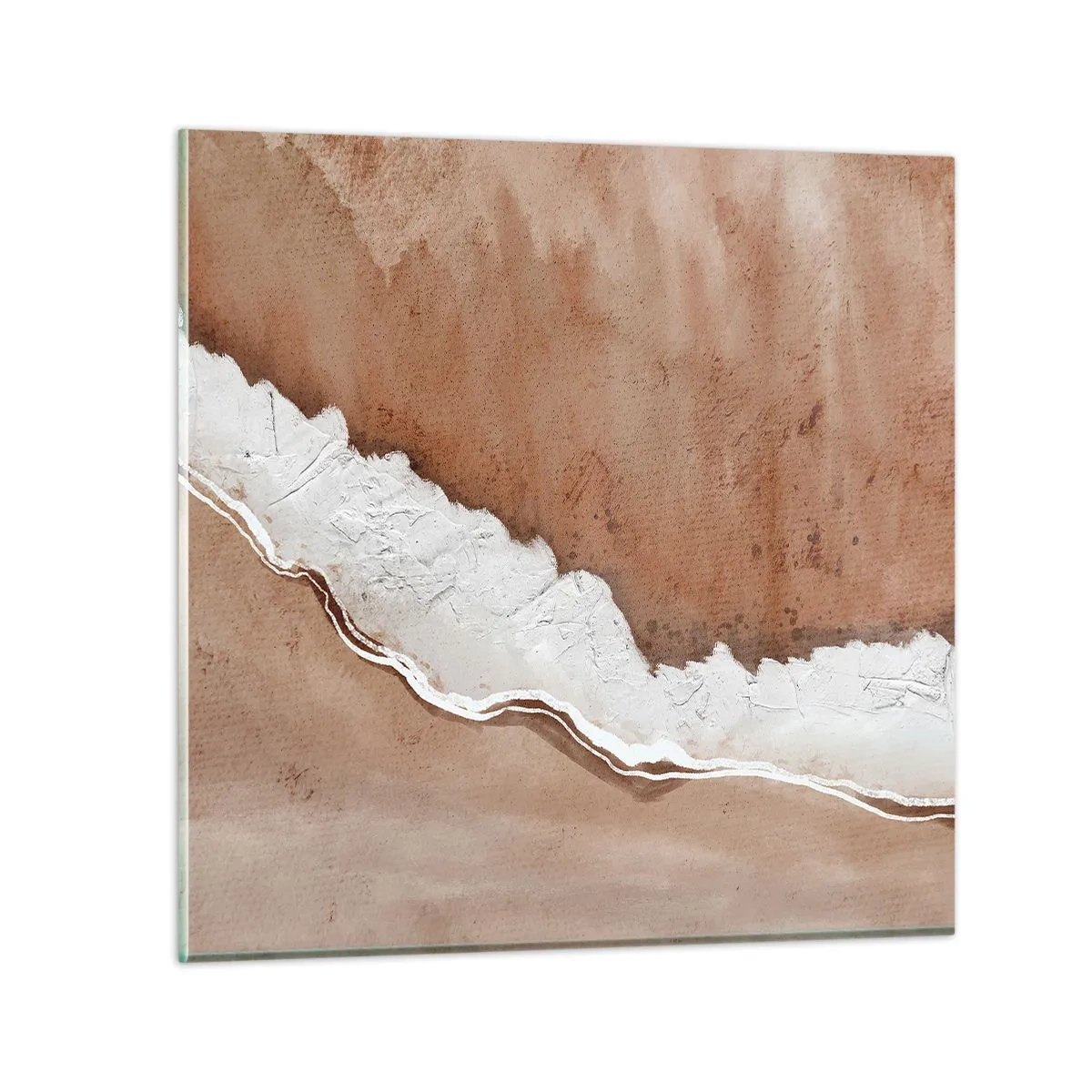 Glasbild - Bild auf glas - In Farben der Erde - 70x70 cm