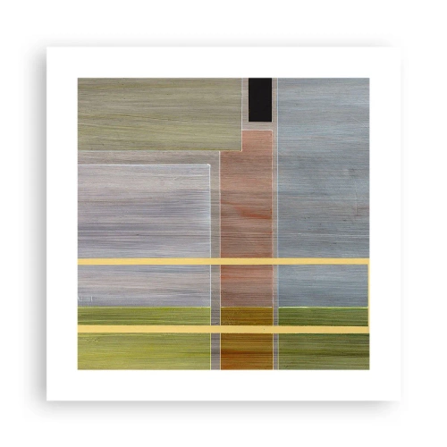 Poster - Einfach und ruhig - 40x40 cm