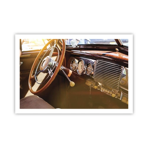 Poster - Ein Hauch von Luxus aus der Vergangenheit - 91x61 cm