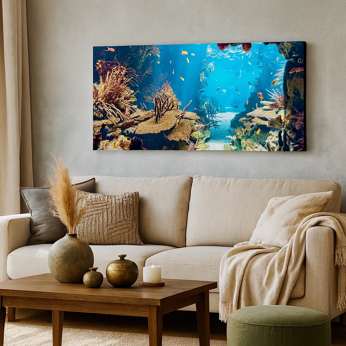 Bild auf Leinwand - Leinwandbild - Du hast es noch nicht einmal geträumt - 30x30 cm