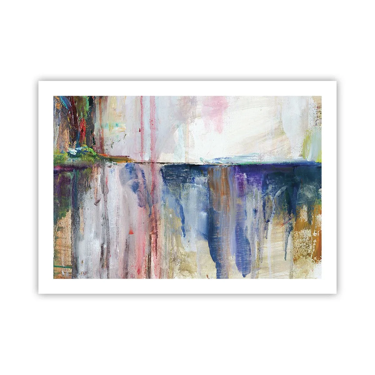 Poster - Bunte Eindrücke und Assoziationen - 70x50 cm
