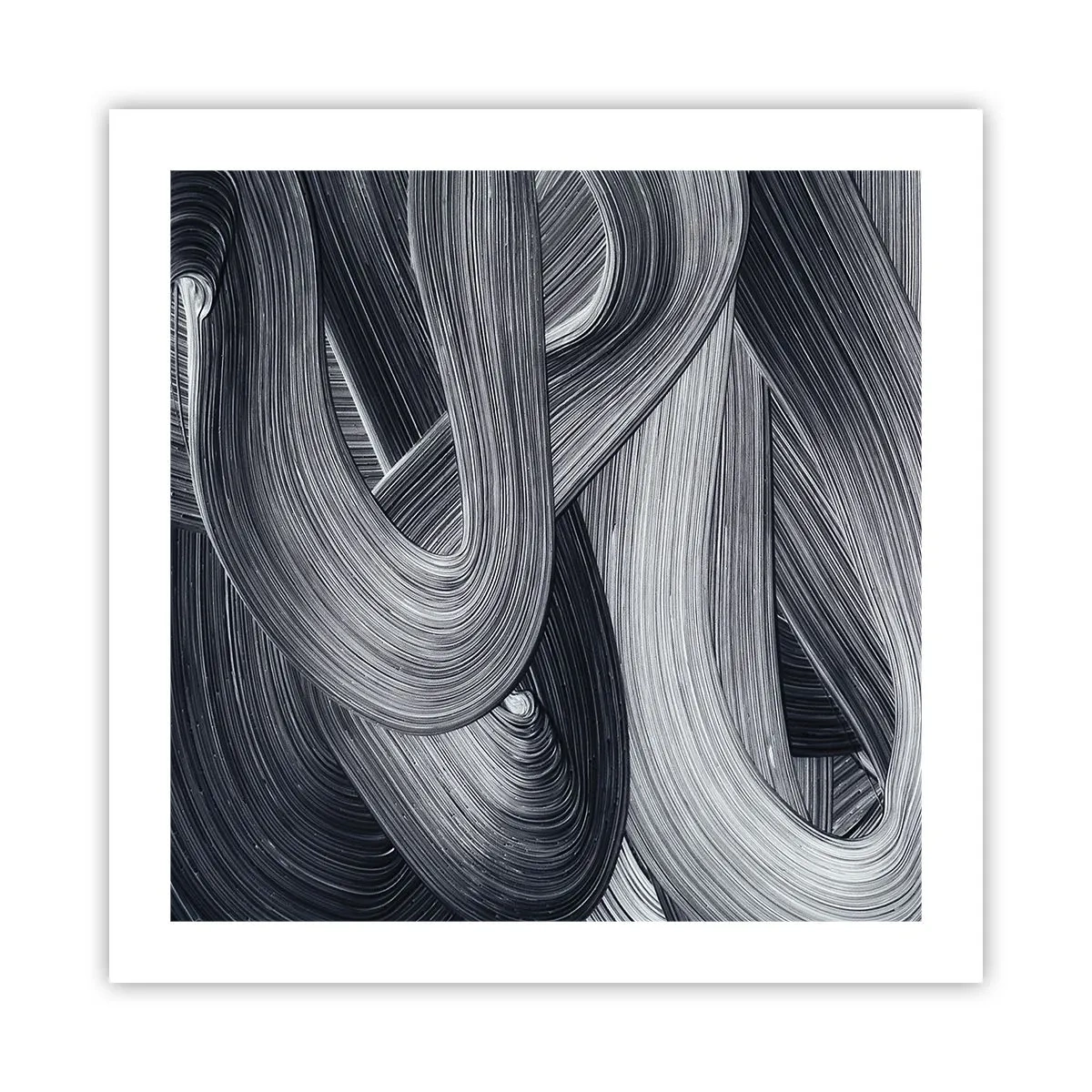 Poster - Die Fließfähigkeit der Realität - 50x50 cm