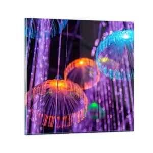 Glasbild - Bild auf glas - Lichtbrunnen - 60x60 cm
