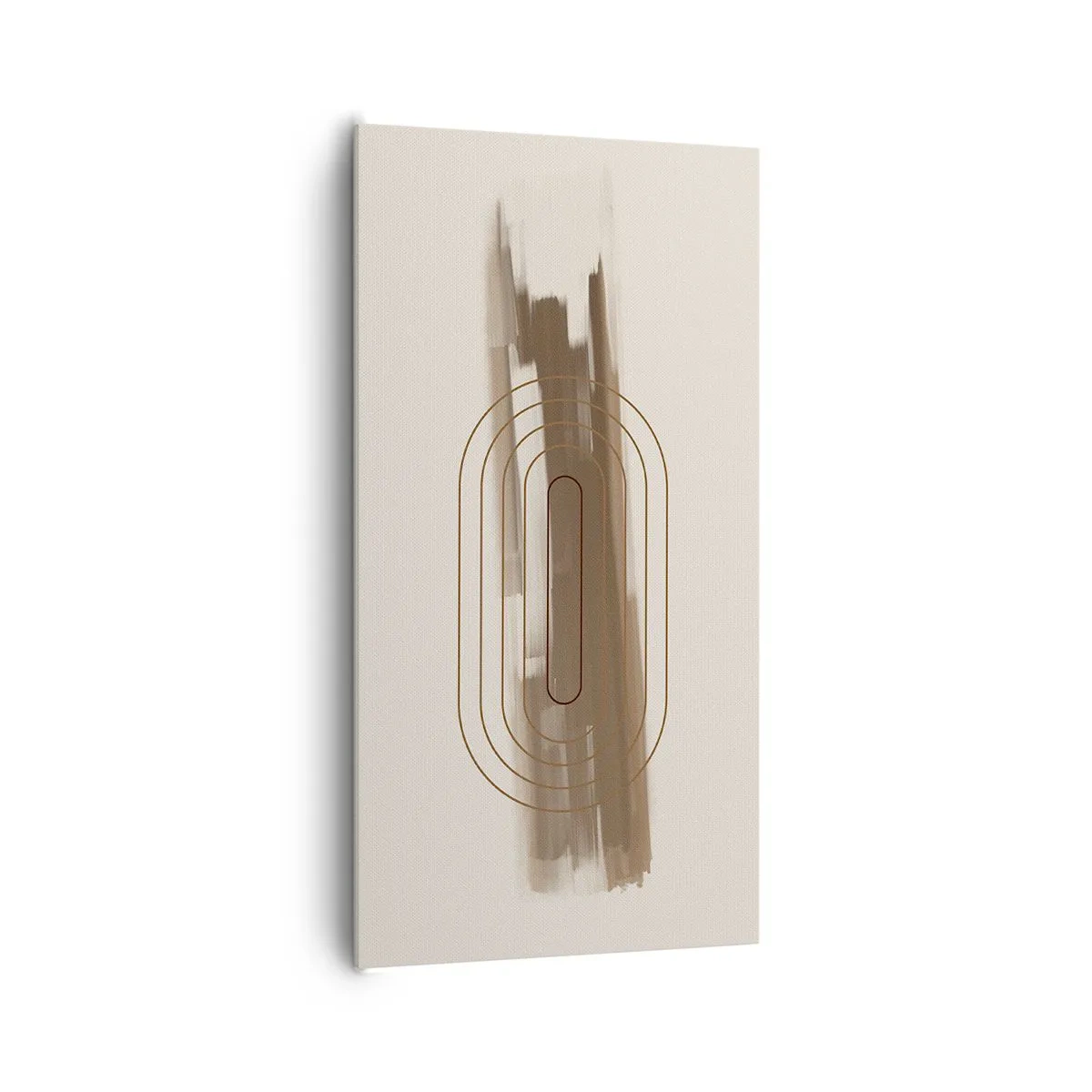 Bild auf Leinwand - Leinwandbild - Ein Hauch von Grau - 65x120 cm