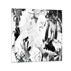 Glasbild - Bild auf glas - Herbst negativ - 50x50 cm