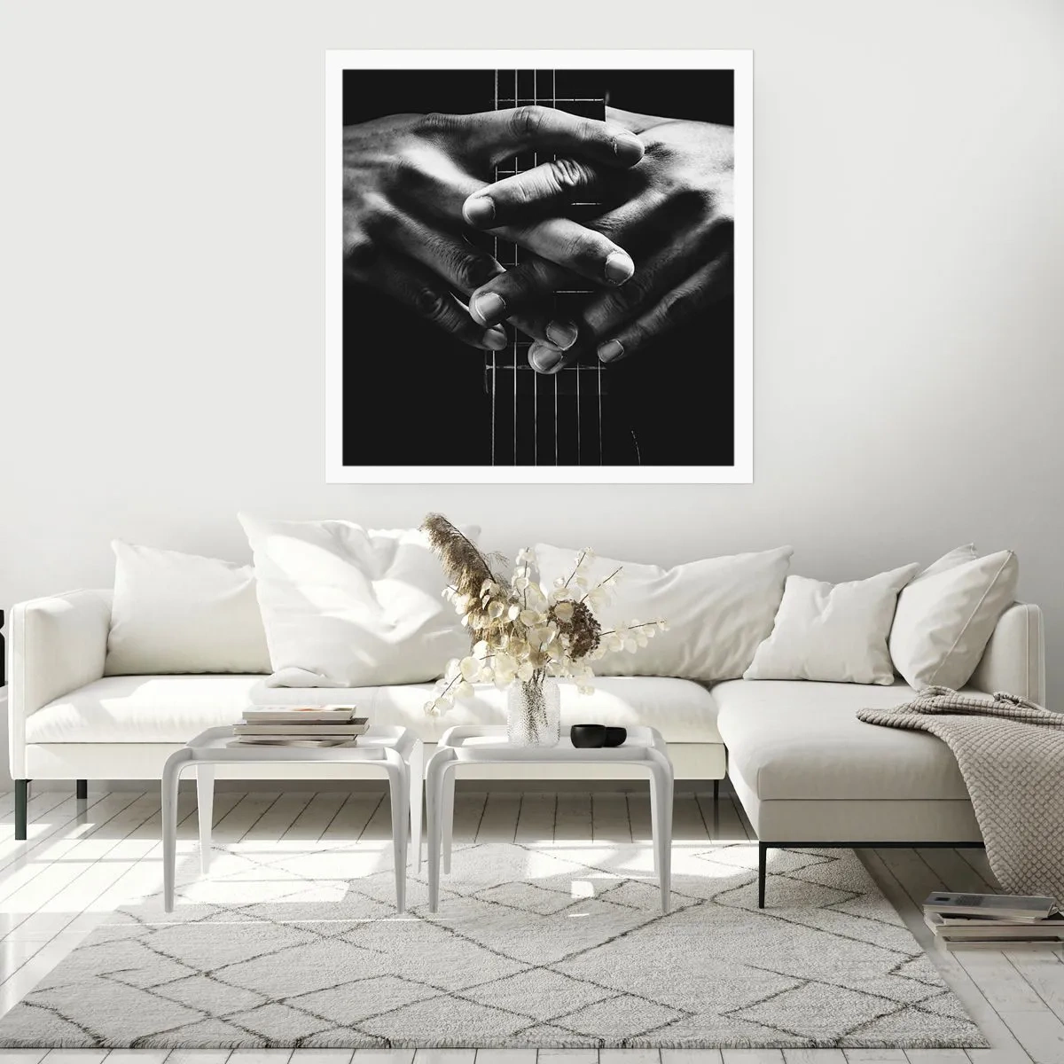 Poster - Gebet des Künstlers - 60x60 cm