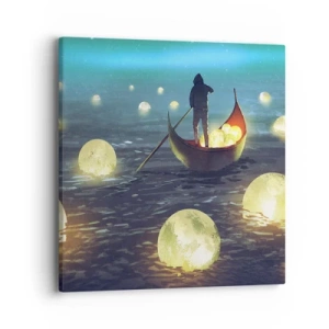 Bild auf Leinwand - Leinwandbild - Dinge, von denen Philosophen nie geträumt haben - 40x40 cm