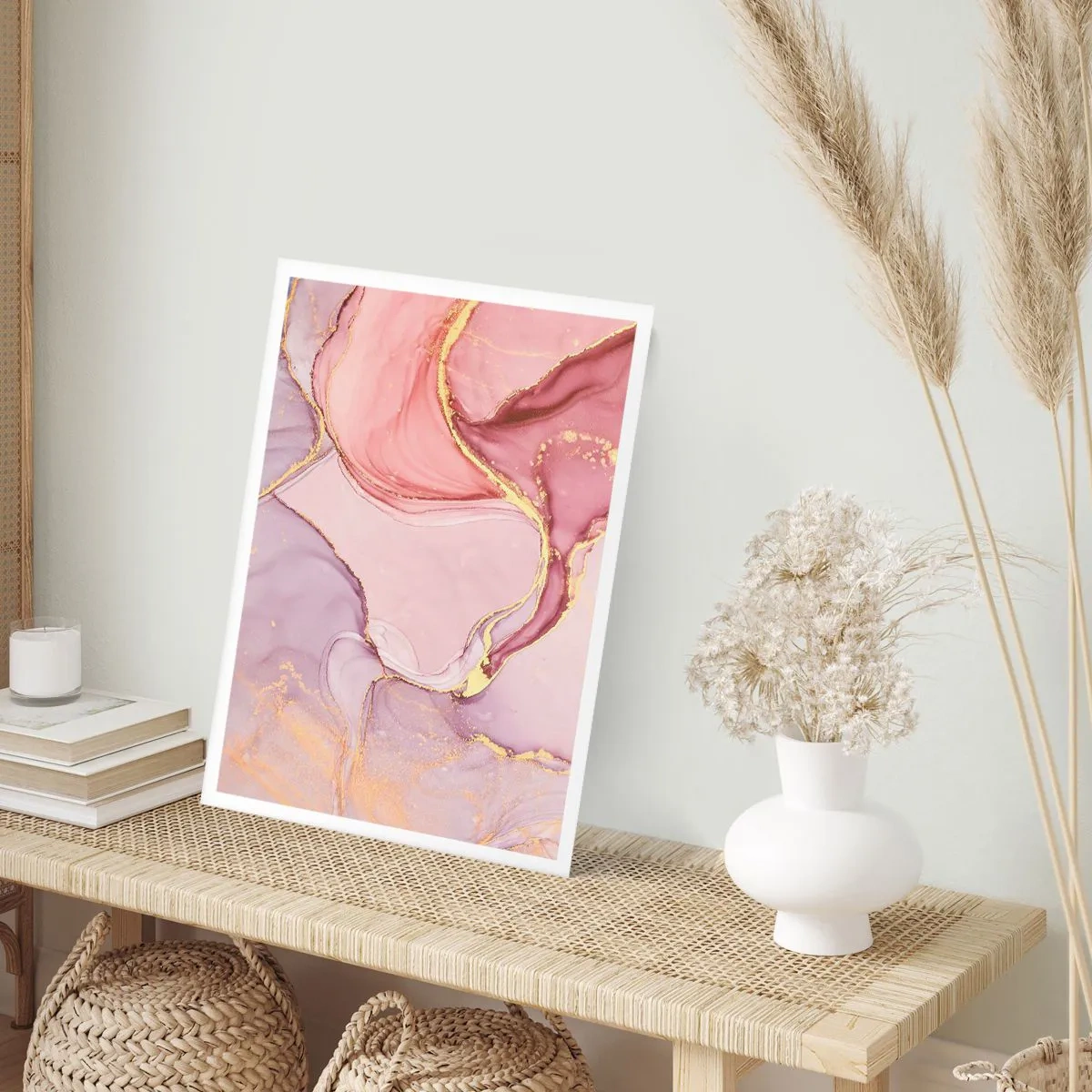 Poster - Eine Liebkosung der Farben - 40x50 cm