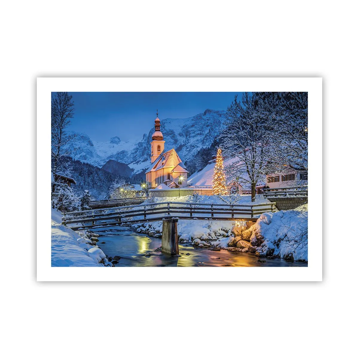 Poster - Weihnachtsgeist - 70x50 cm