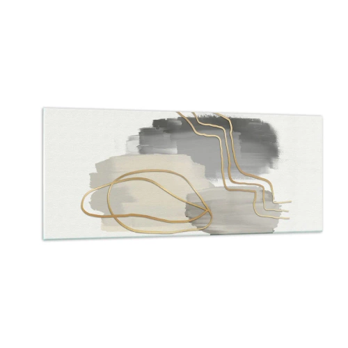 Glasbild - Bild auf glas - Dauer und Bewegung - 100x40 cm