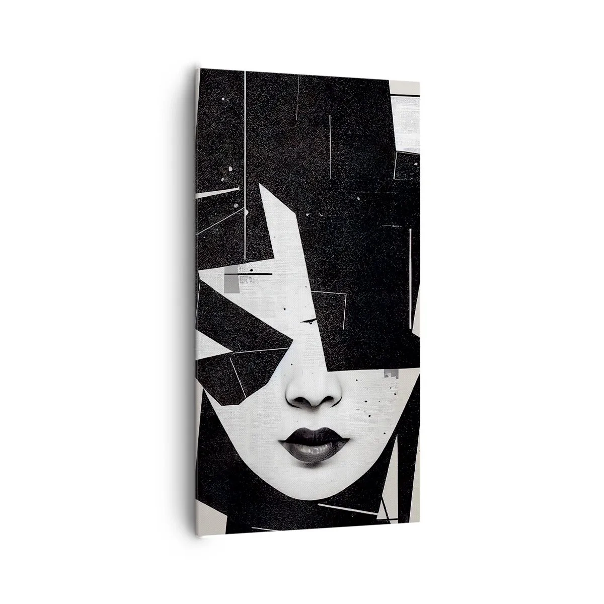 Bild auf Leinwand - Leinwandbild - Tief verborgen - 65x120 cm