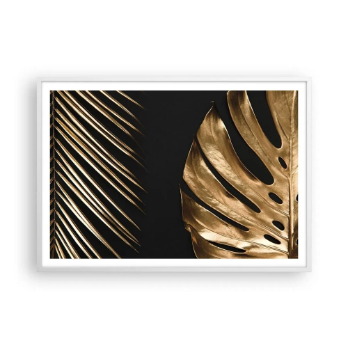 Poster in einem weißen Rahmen - Anders und genauso teuer - 100x70 cm