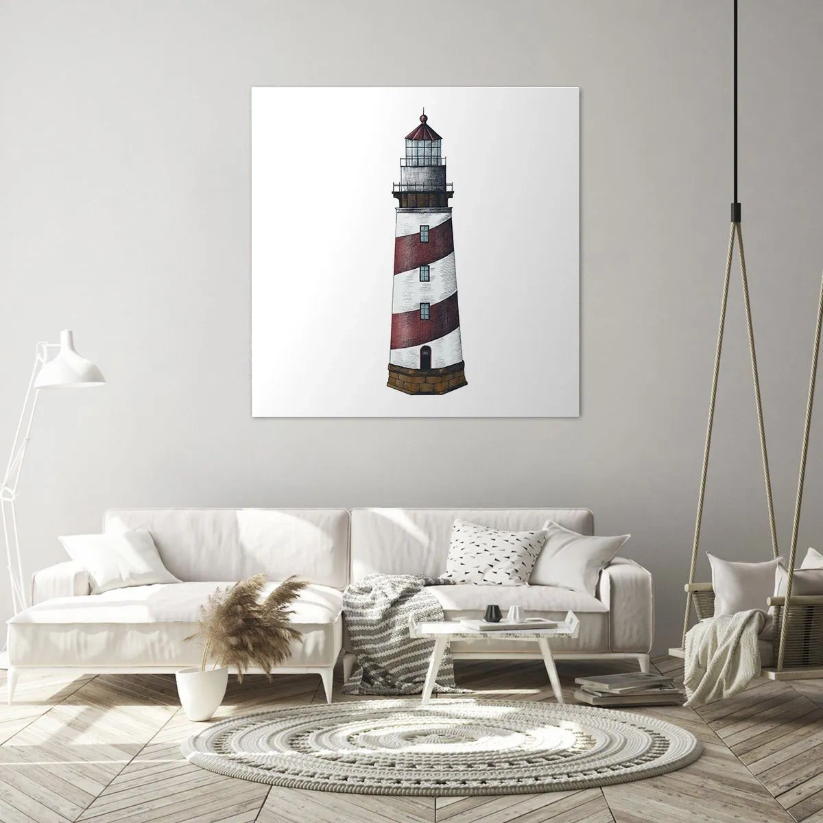 Bild auf Leinwand - Leinwandbild - Immer auf der Hut - 40x40 cm