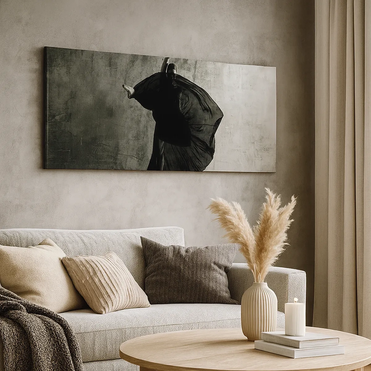 Bild auf Leinwand - Leinwandbild - Leidenschaftlicher Gürtel - 30x30 cm