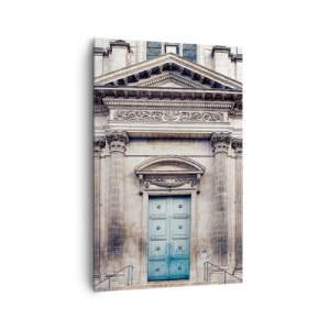 Bild auf Leinwand - Leinwandbild - Tor zur Welt des Geistes - 80x120 cm