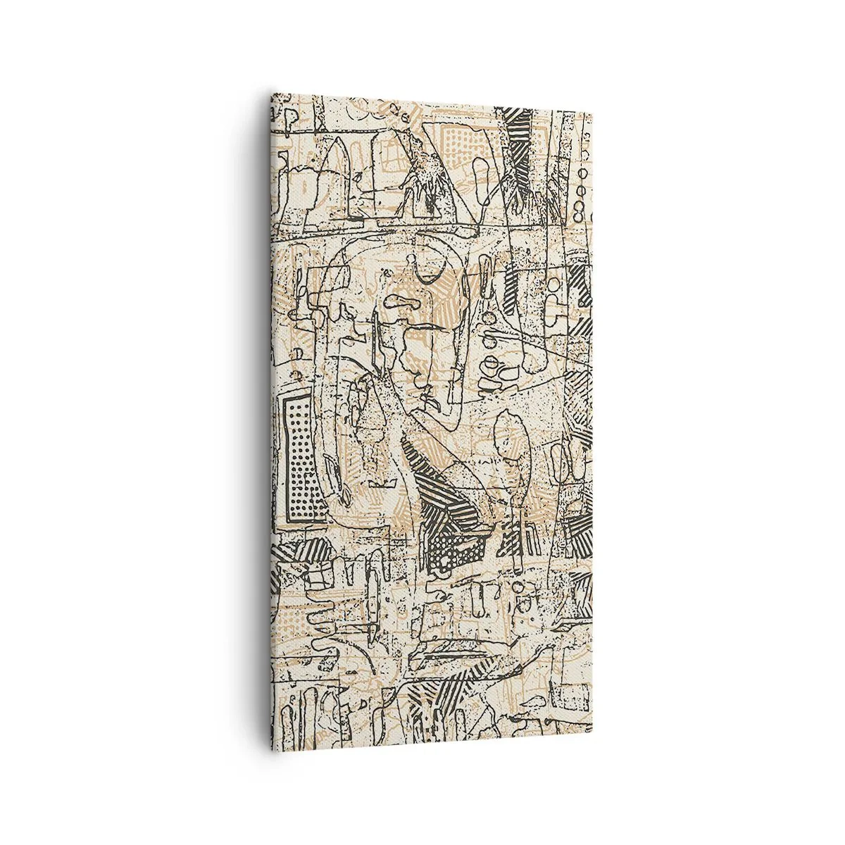 Bild auf Leinwand - Leinwandbild - Es wartet darauf, entschlüsselt zu werden - 55x100 cm