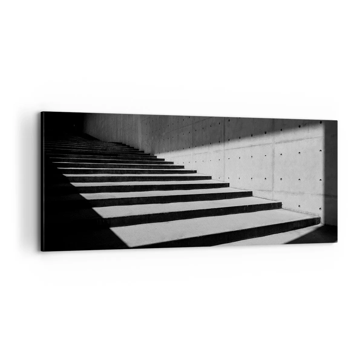 Bild auf Leinwand - Leinwandbild - Rohe Schönheit des Modernismus - 100x40 cm