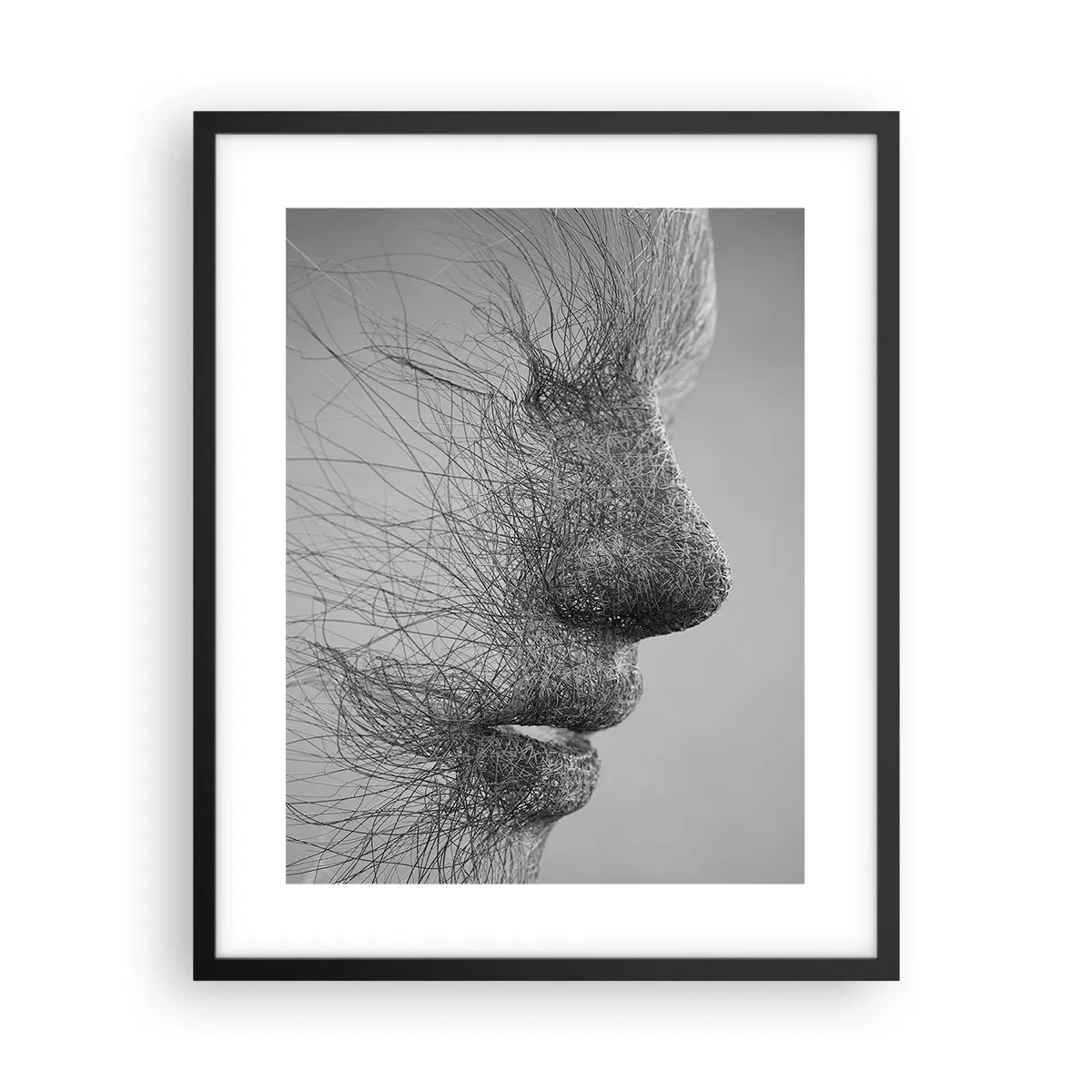 Poster in einem schwarzem Rahmen - Der Geist des Windes - 40x50 cm