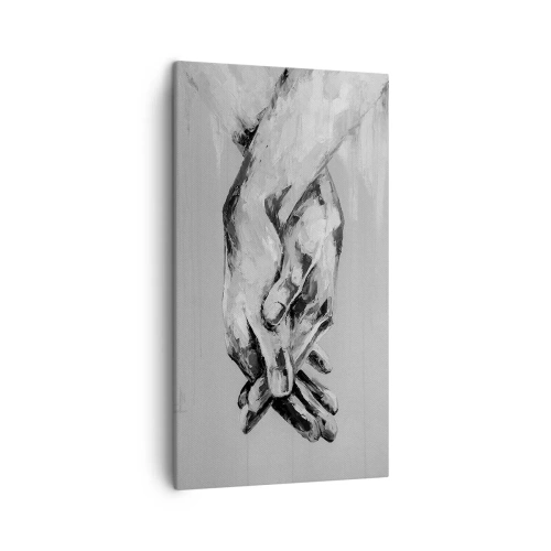 Bild auf Leinwand - Leinwandbild - Anfang… - 45x80 cm