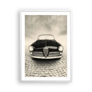 Poster in einem weißen Rahmen - Man muss mich einfach lieben - 50x70 cm