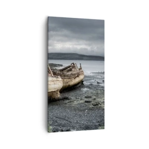 Bild auf Leinwand - Leinwandbild - „Als Zeichen würdevoller Härten“ - 55x100 cm