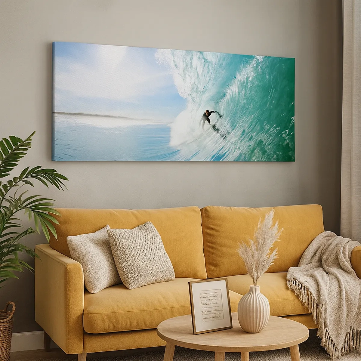 Bild auf Leinwand - Leinwandbild - Immer Top - 30x30 cm