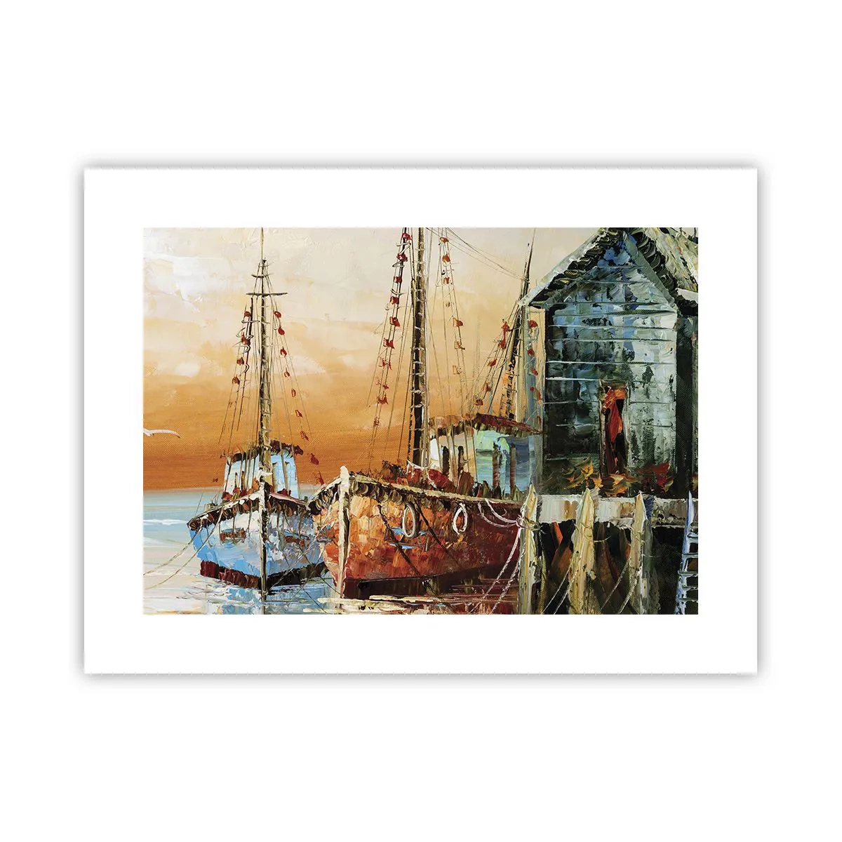 Poster - Friedliche Rückkehr - 40x30 cm