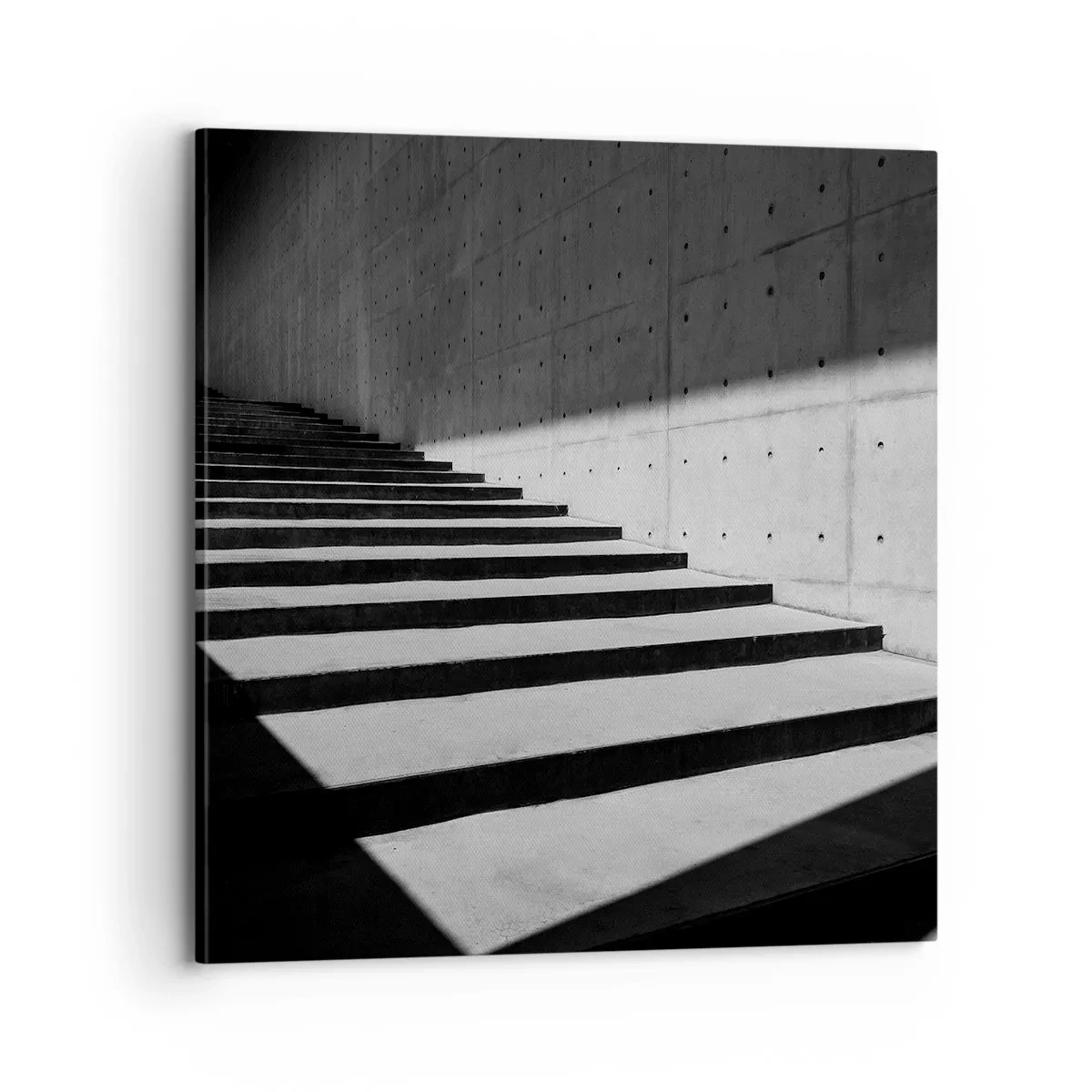 Bild auf Leinwand - Leinwandbild - Rohe Schönheit des Modernismus - 70x70 cm