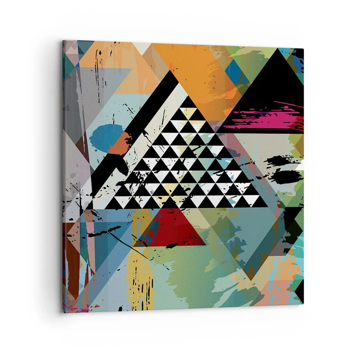 Bild auf Leinwand - Leinwandbild - Wie einfach ist es - 50x50 cm