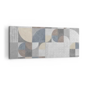 Bild auf Leinwand - Leinwandbild - Keramische Fantasie - 100x40 cm