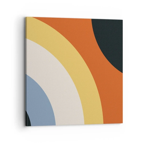 Bild auf Leinwand - Leinwandbild - Zu mir selbst - 70x70 cm