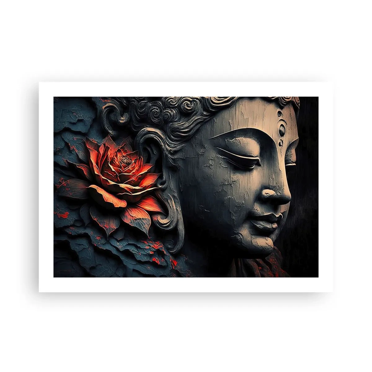 Poster - Im Einklang mit der Welt - 70x50 cm