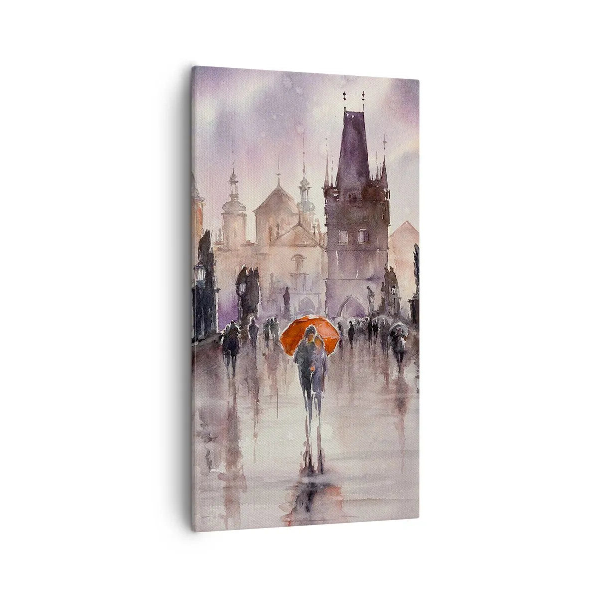 Bild auf Leinwand - Leinwandbild - Leute verändern sich nicht - 55x100 cm