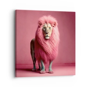 Bild auf Leinwand - Leinwandbild - Und du hast keine Angst mehr - 30x30 cm