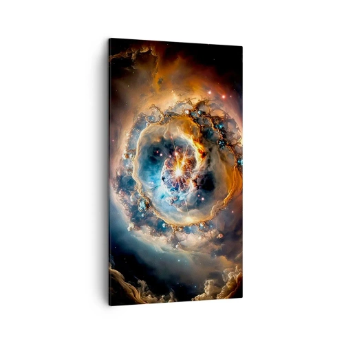 Bild auf Leinwand - Leinwandbild - Anfang - 45x80 cm