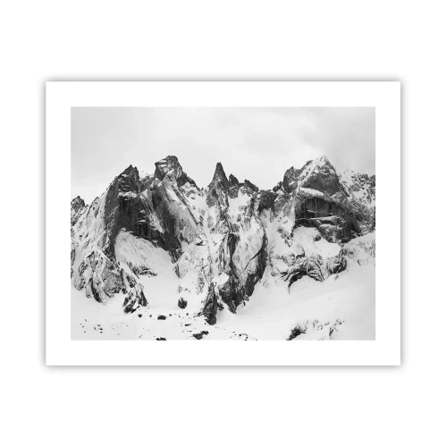 Poster - Gefährlicher Granitgrat - 50x40 cm