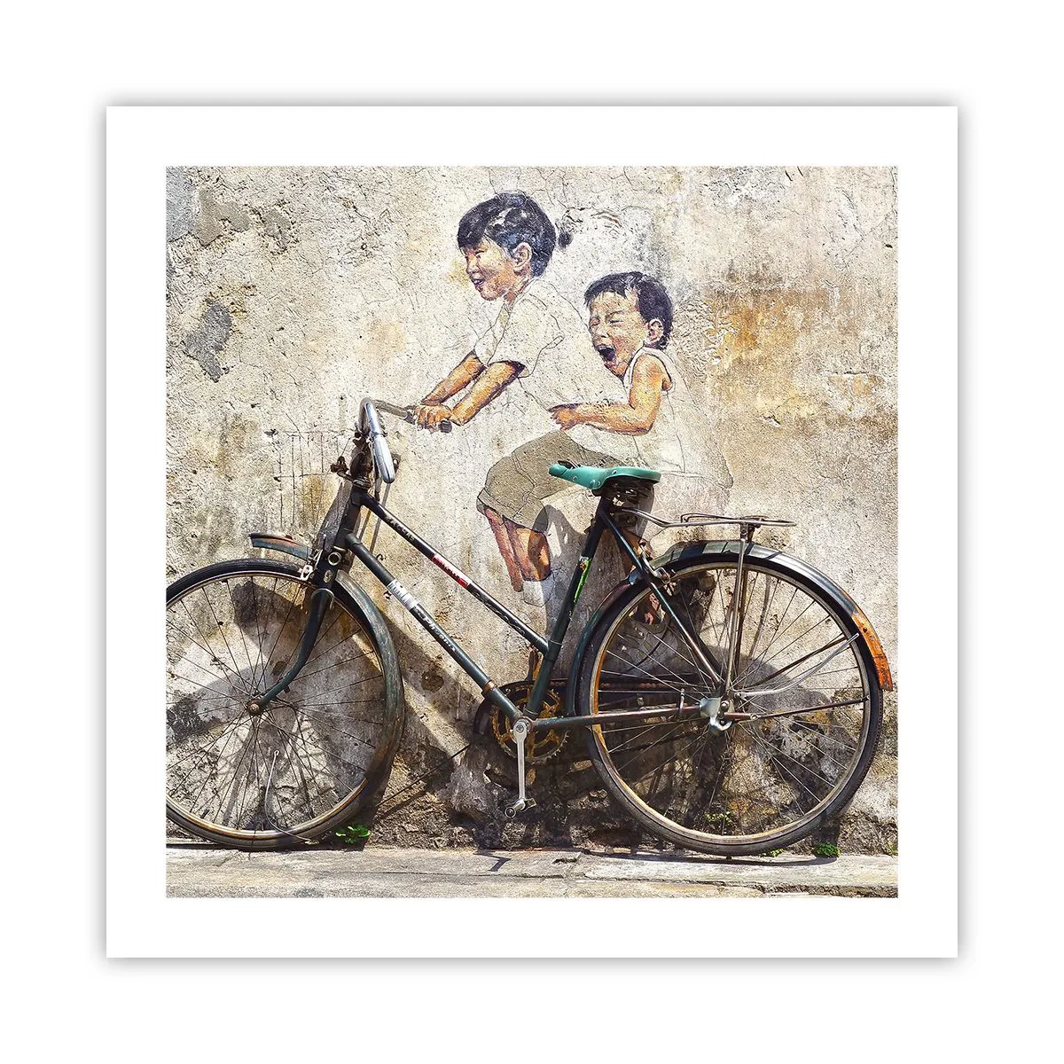 Poster - Richtig oder falsch? - 50x50 cm