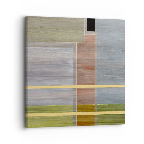 Bild auf Leinwand - Leinwandbild - Einfach und ruhig - 30x30 cm